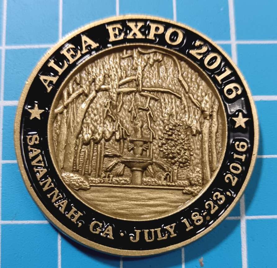 International -  Airborne Law Enforcement Challenge Coin