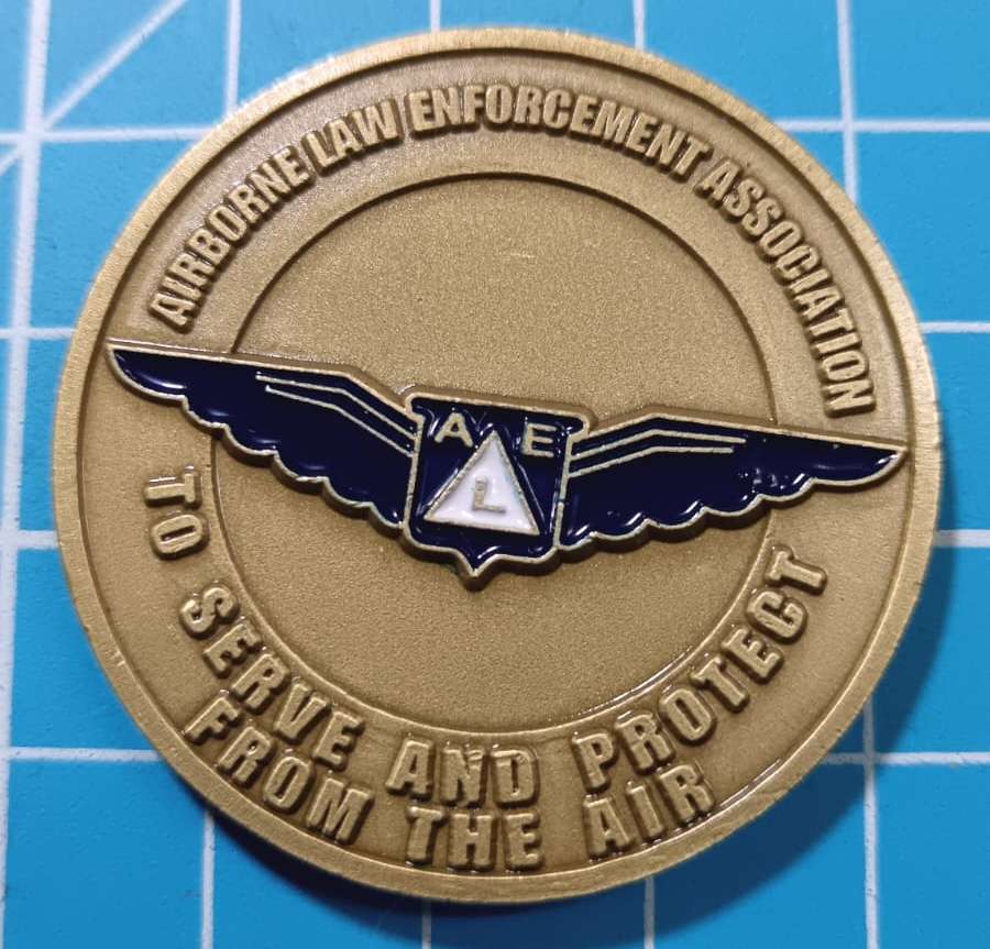 International -  Airborne Law Enforcement Challenge Coin