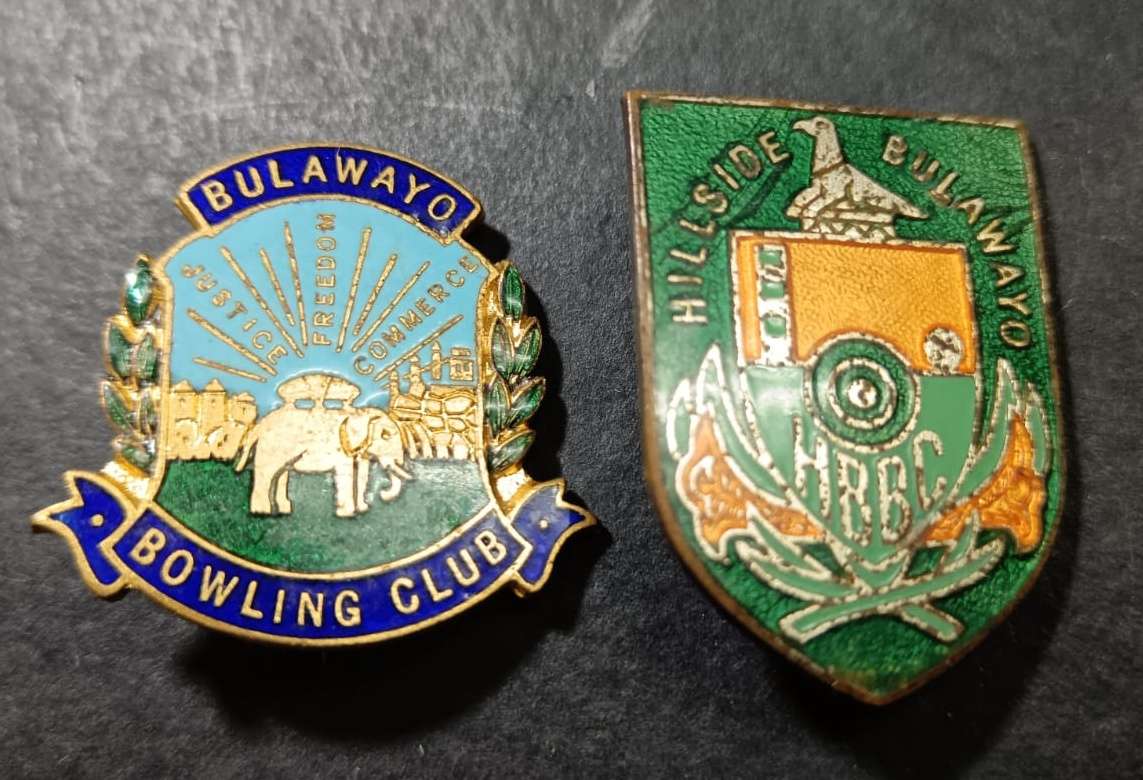 Rhodesia - Pair of Lapel Pin Badges