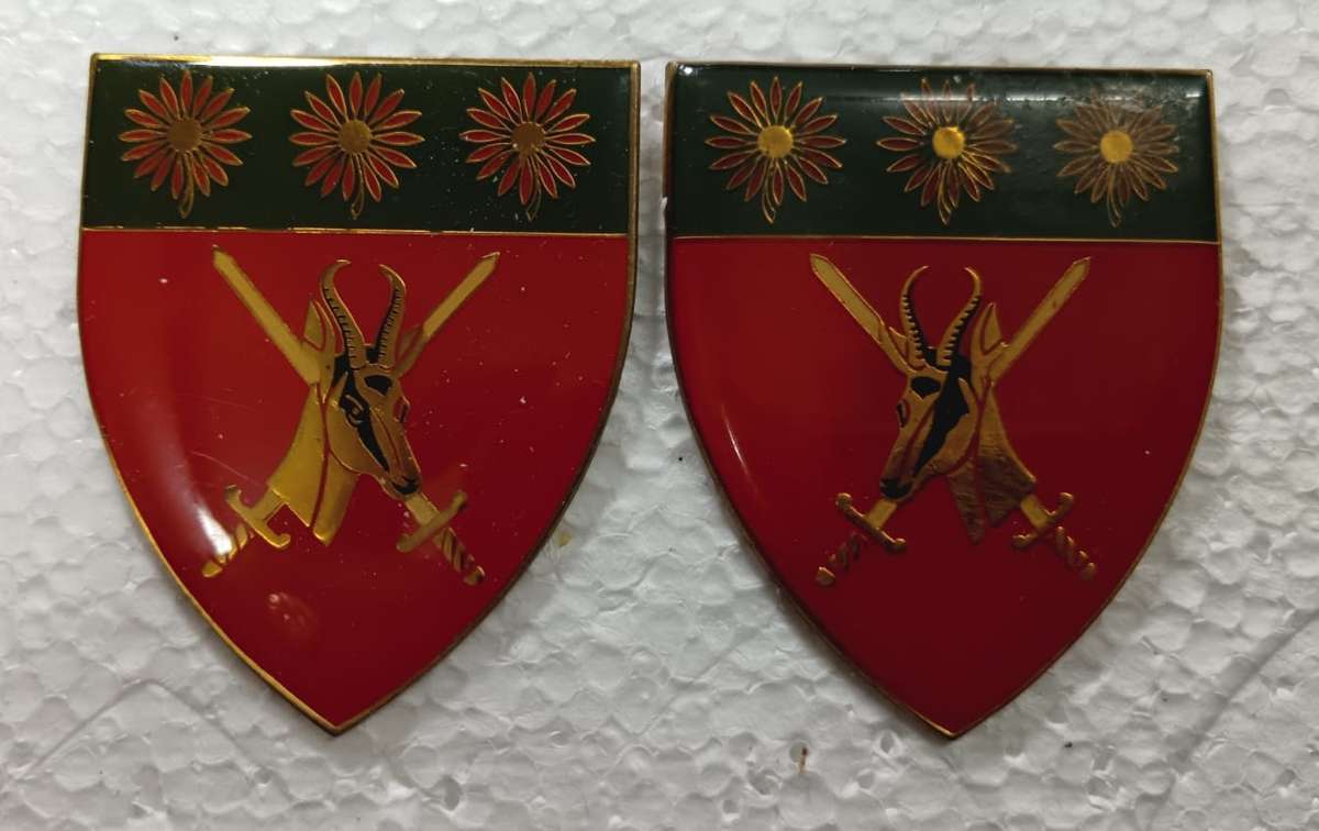 SADF - N/Transvaal Command HQ Shoulder Flash Pair