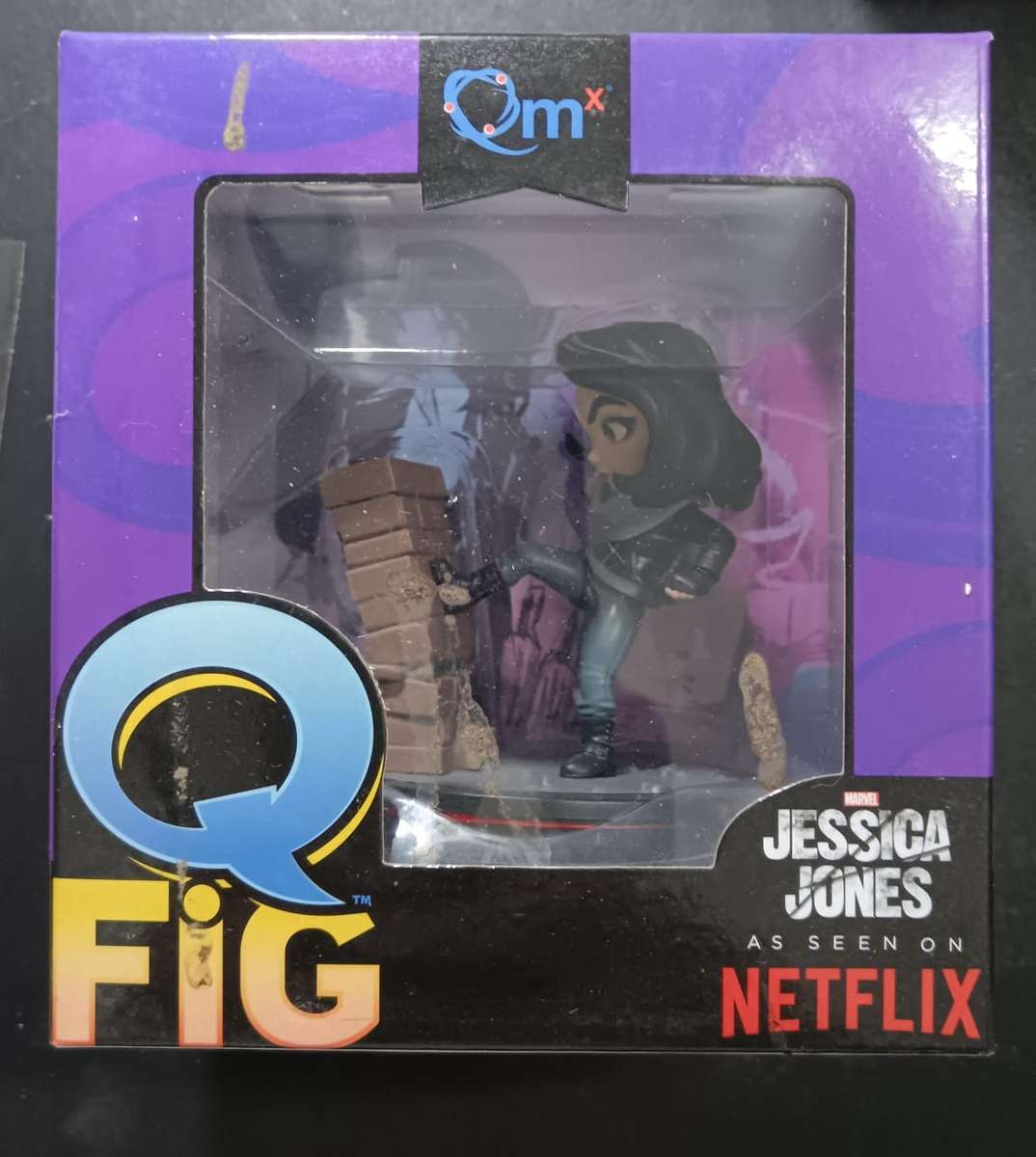 QFig Marvel's Jessica Jones Adult Collectible New in Box Quantum Mechanix 2017