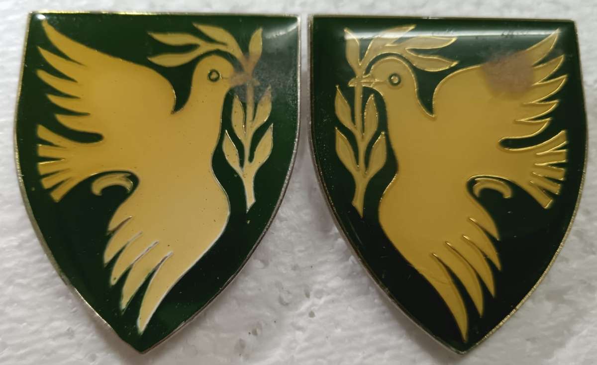 SADF - Vrede Commando Shoulder Flash Pair
