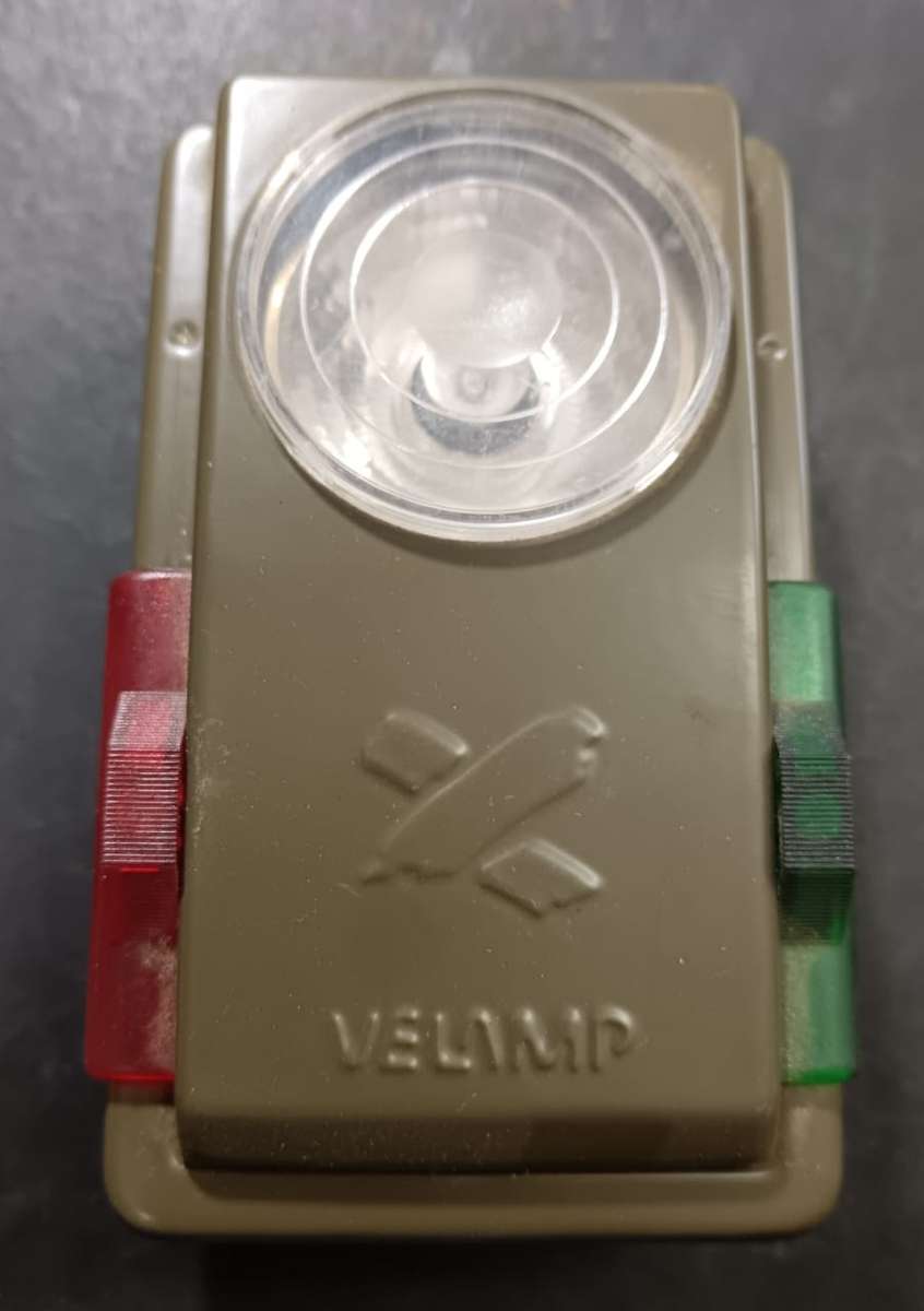 Vintage South African Railways SAR Shunter`s Velamp Torch