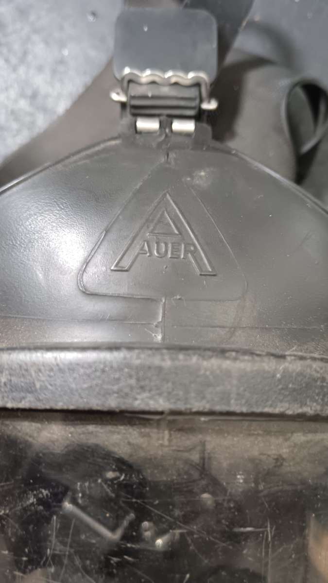 Vintage Gas Mask with Carry Case