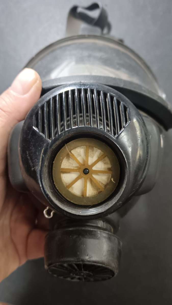 Vintage Gas Mask with Carry Case