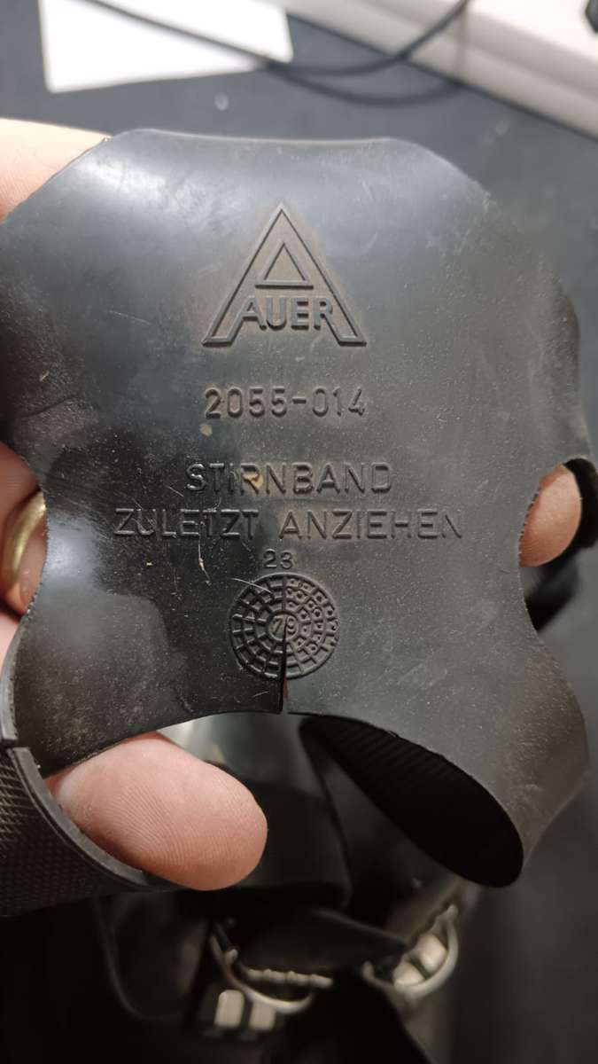 Vintage Gas Mask with Carry Case