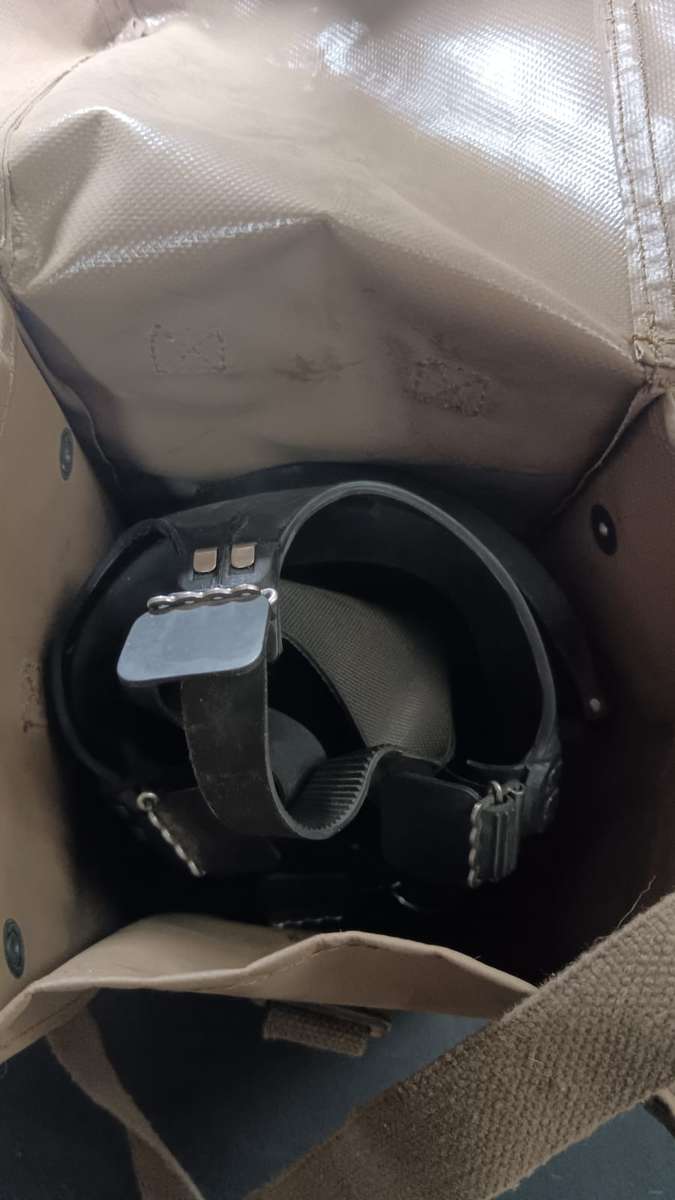 Vintage Gas Mask with Carry Case