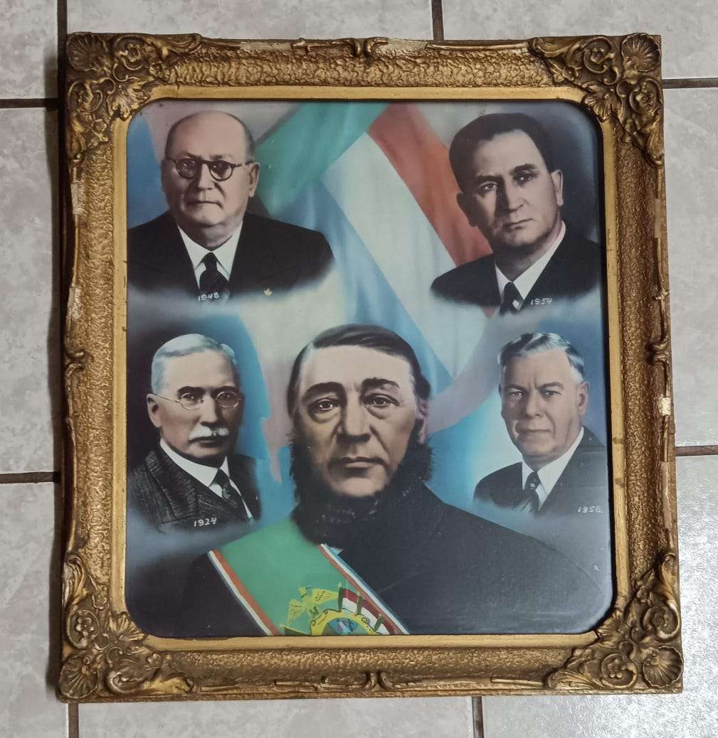 Large Framed Images of President Kruger/Verwoerd