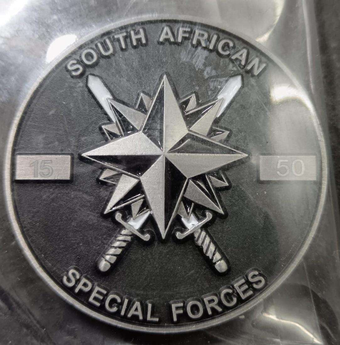 SADF/SANDF - Special Forces ( Recce ) Challenge Coin