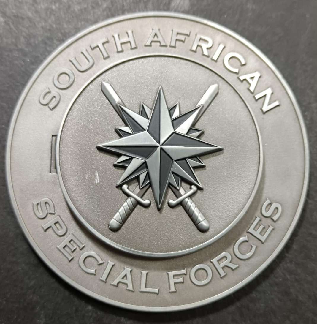 SADF/SANDF - Large Special Forces ( Recce ) Challenge Coin ( Special Piece )