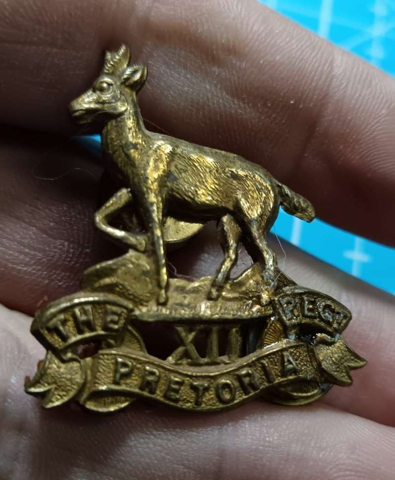 SADF - Pretoria Regiment Cap Badge