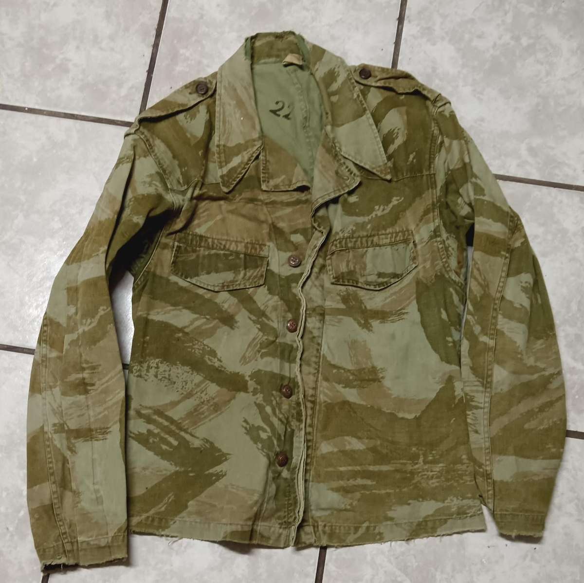 Border War Pick  Up - Terrorist French Tap47/52 Lizzard Camo Jacket