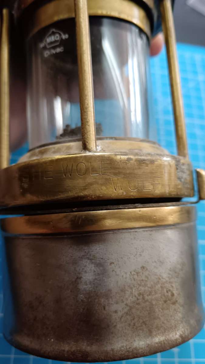 Vintage Wolf Safety Lamp