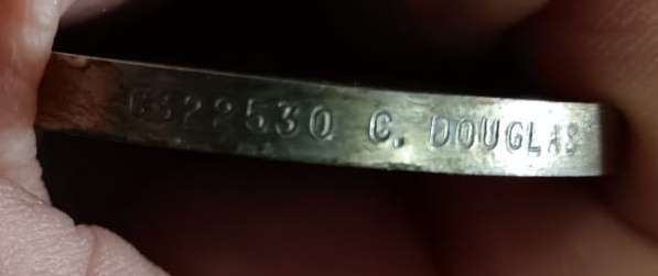 Full Size World War Two Silver Africa Service Medal:Doughlas