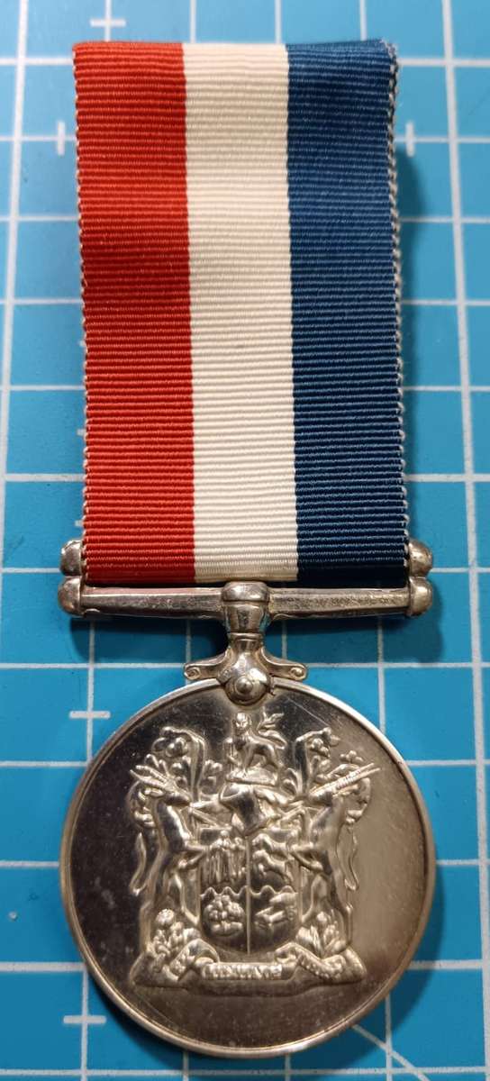 Full Size World War Two Silver South African Medal for War Services