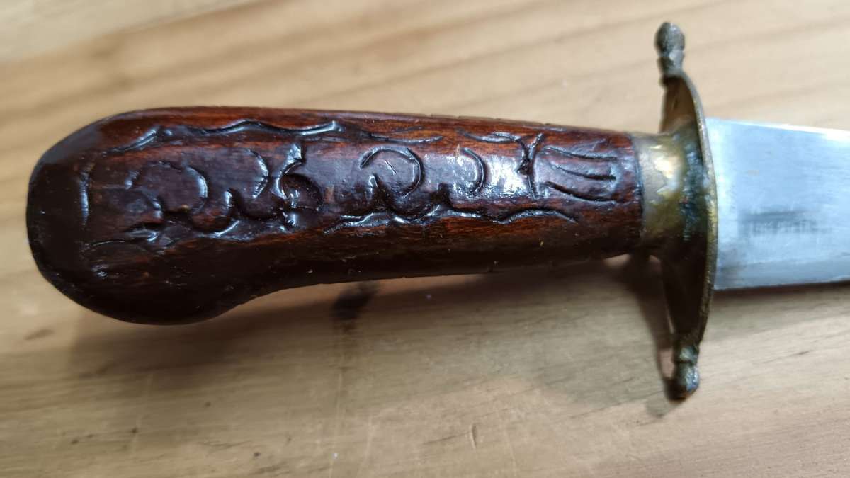 Vintage Carving Knife with Sheath