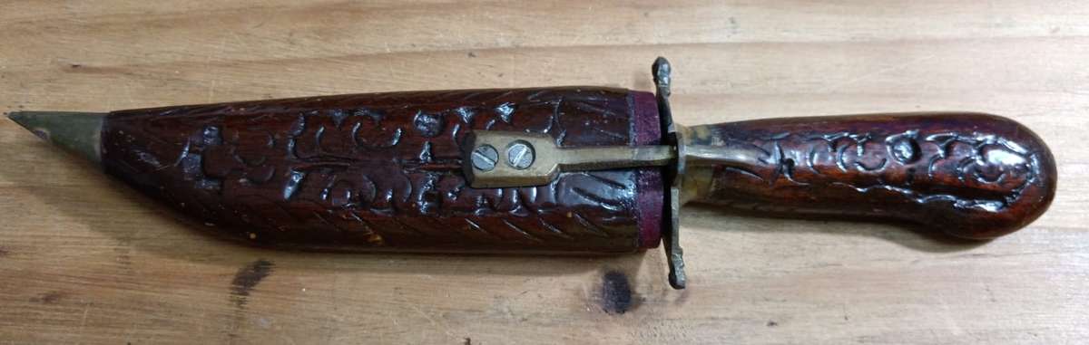 Vintage Carving Knife with Sheath