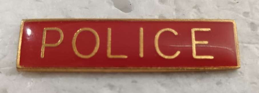 (Homelands) Bop Police Title Badge