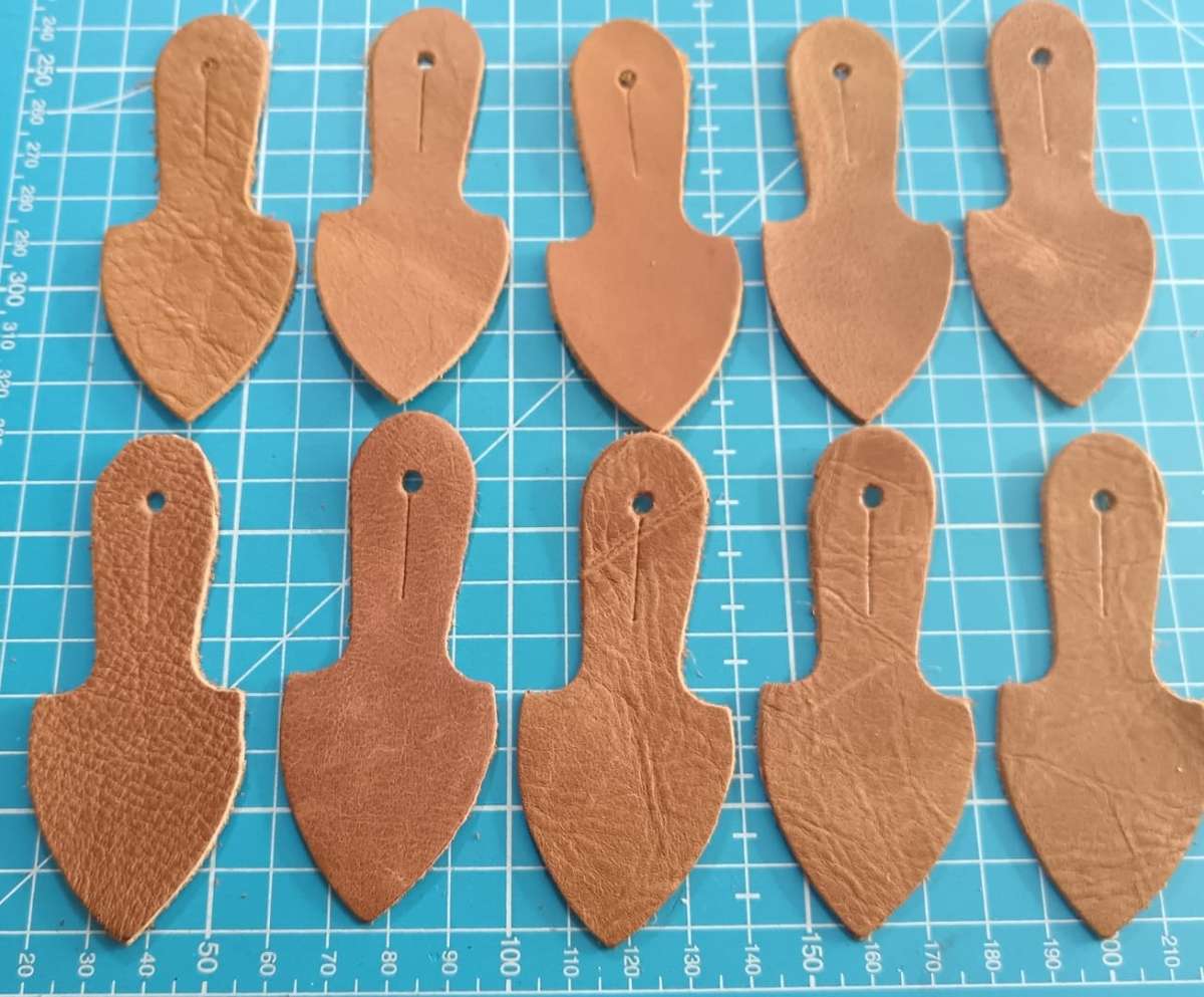 SADF - Leather Fob Hangers ( Bid Per Hanger )