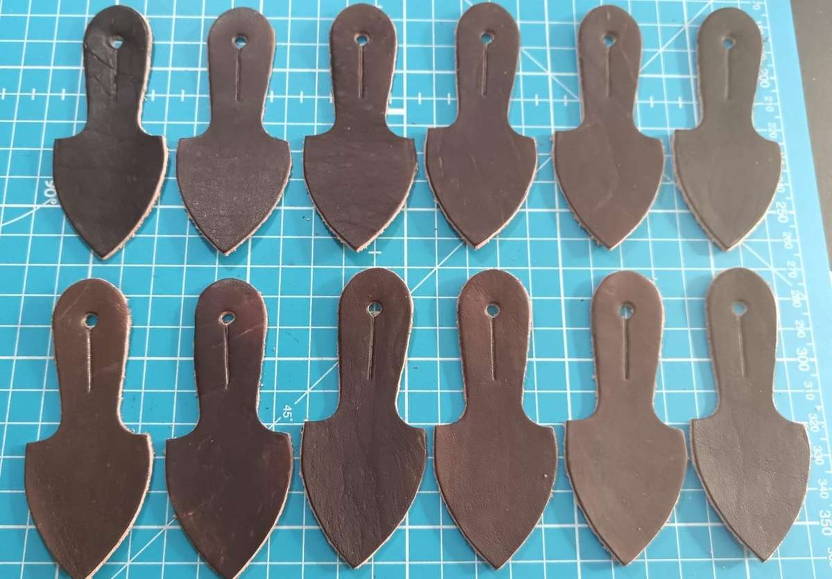 SADF - Leather Fob Hangers ( Bid Per Hanger )