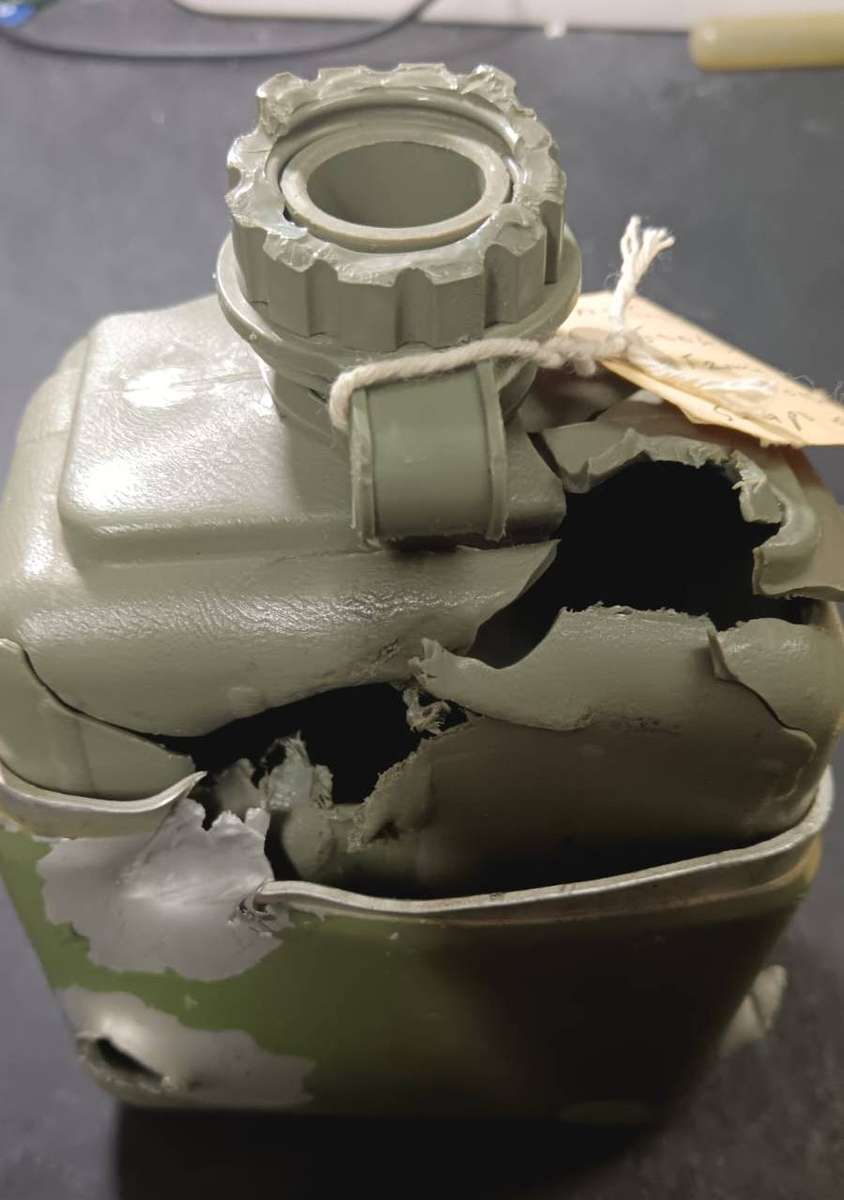 Special Forces Super Soldier - Mike West ( SAS and Recce ) Captured Water Bottle