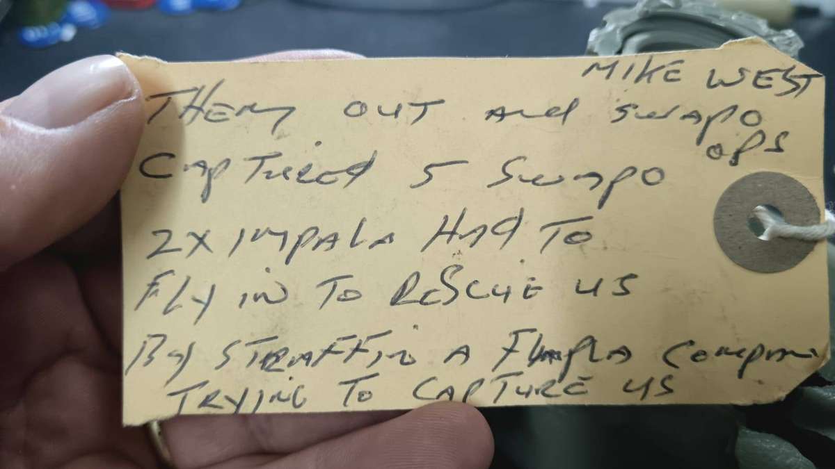 Special Forces Super Soldier - Mike West ( SAS and Recce ) Captured Water Bottle