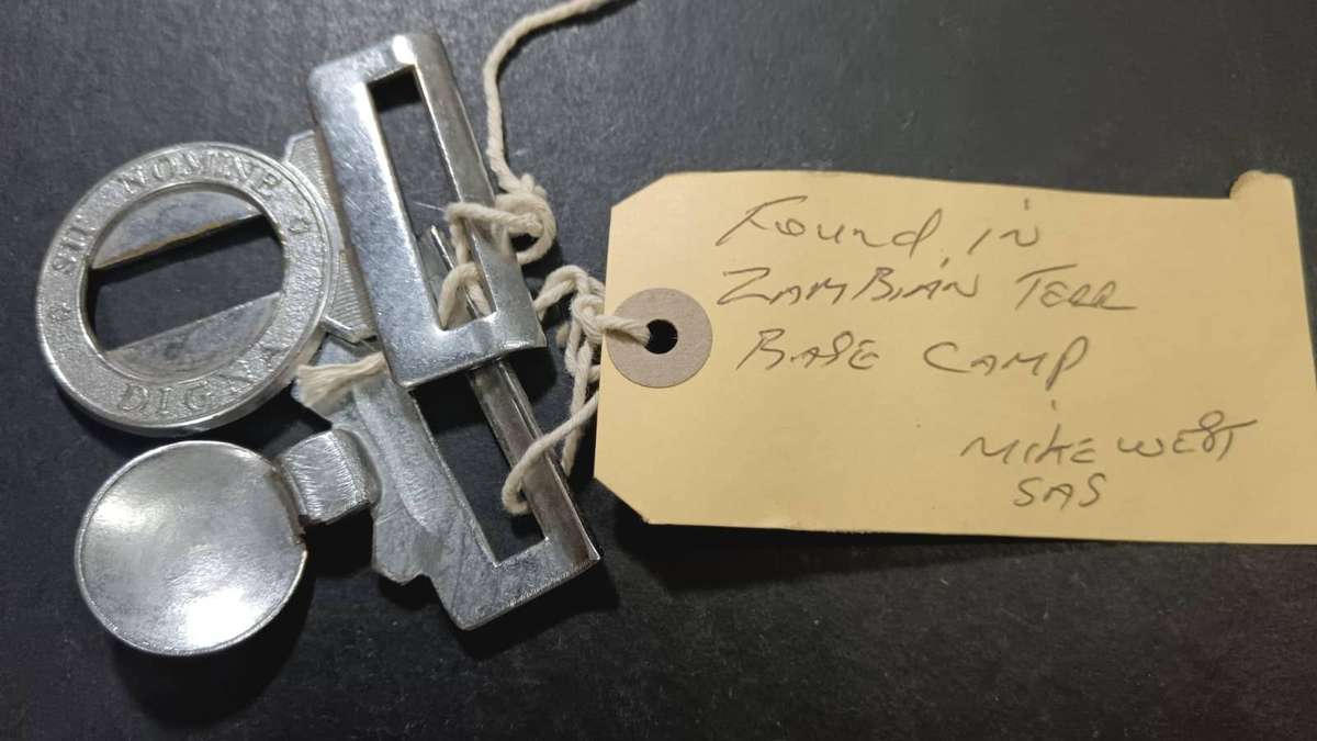 Special Forces Super Soldier - Mike West (SAS and Recce)Rhodesian Belt Buckle