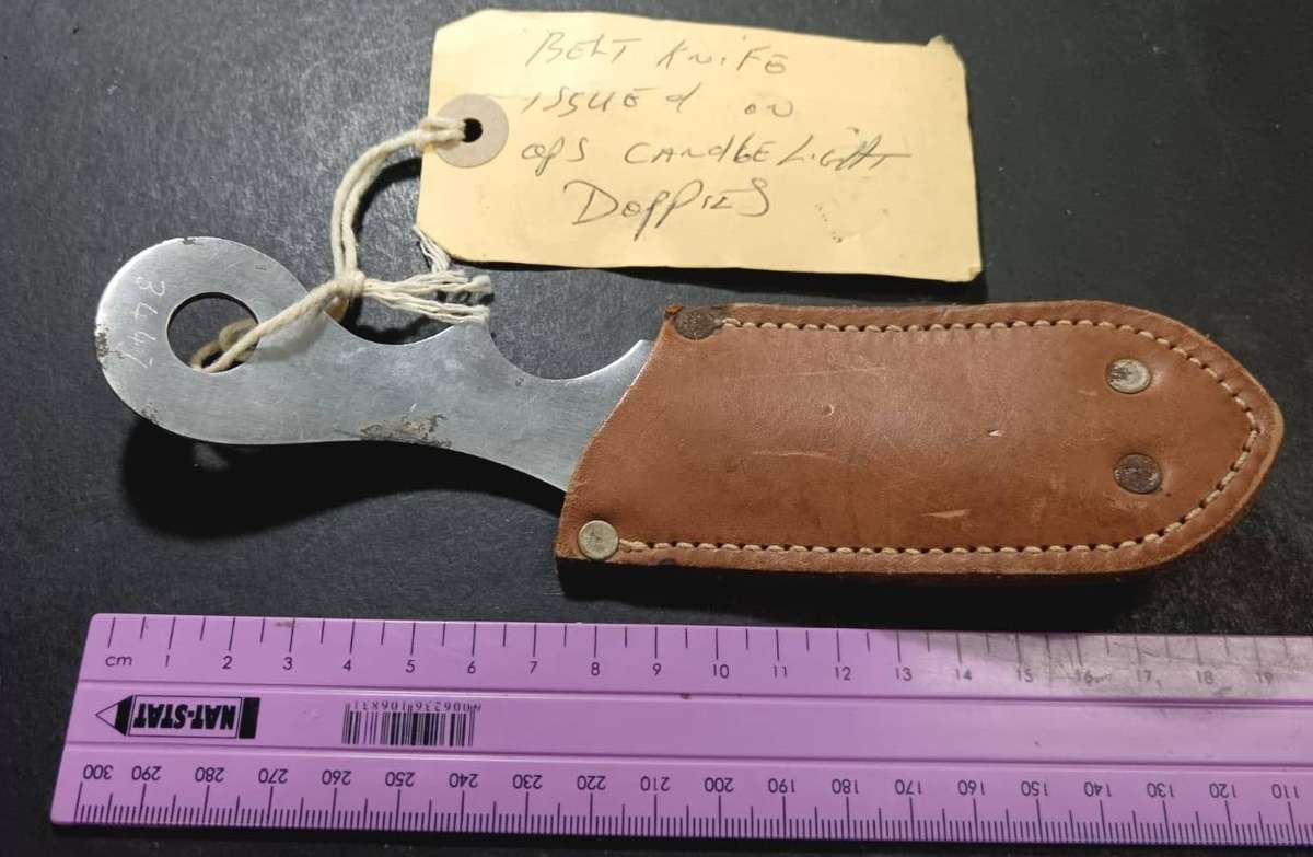 Special Forces Super Soldier - Mike West ( SAS and Recce )Ops Candle Light Belt Knife