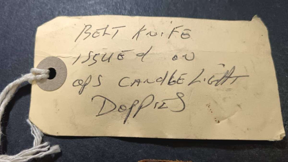 Special Forces Super Soldier - Mike West ( SAS and Recce )Ops Candle Light Belt Knife