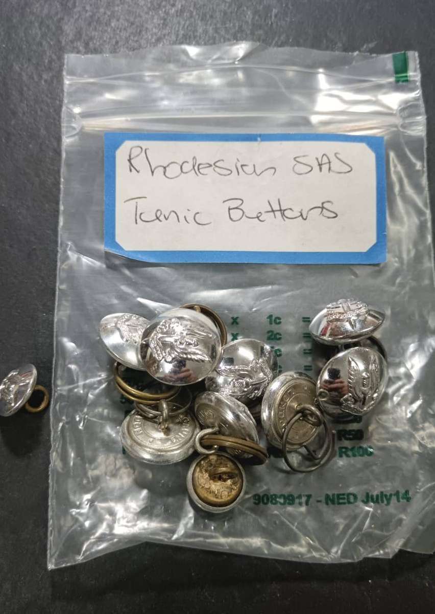 Special Forces Super Soldier - Mike West ( SAS and Recce )SAS Tunic Buttons