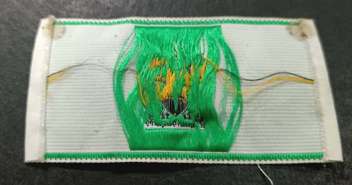 Special Forces Super Soldier - Mike West ( SAS and Recce ) Silk Flag Badge