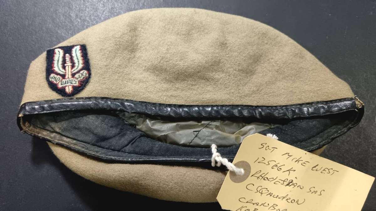 Special Forces Super Soldier - Mike West ( SAS and Recce ) SAS Beret - C/Squadron