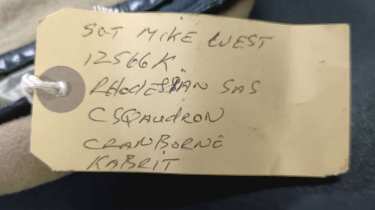 Special Forces Super Soldier - Mike West ( SAS and Recce ) SAS Beret - C/Squadron