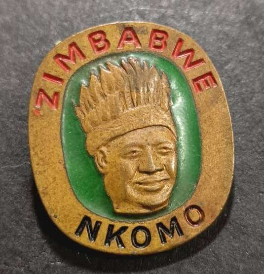 Special Forces Super Soldier - Mike West (SAS and Recce)Joshua Nkomo Political Badge