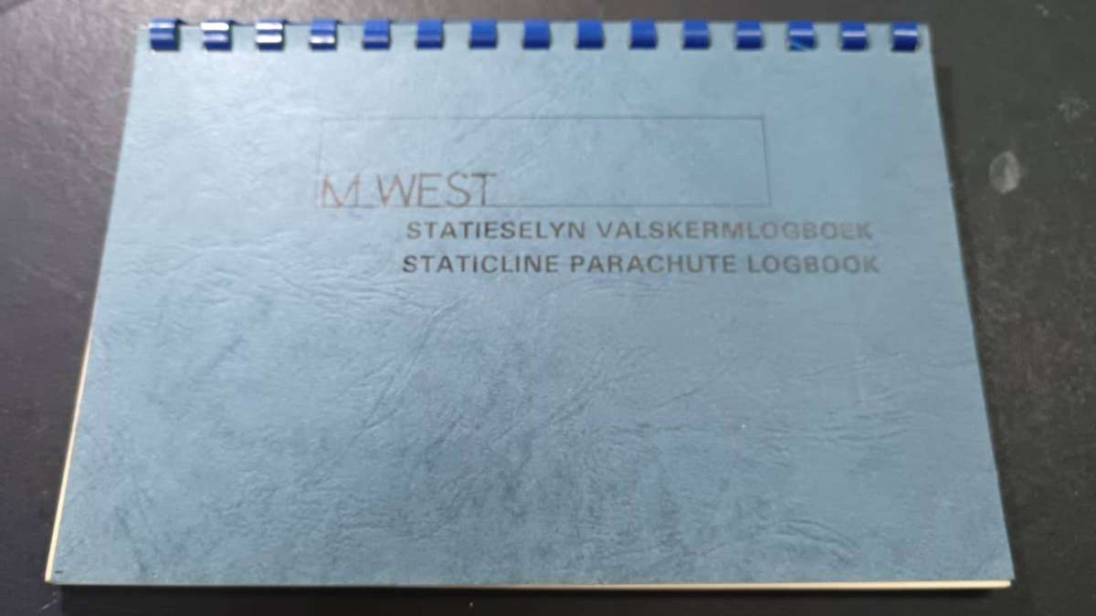 Special Forces Super Soldier - Mike West ( SAS and Recce ) Staticline Parachute Logbook