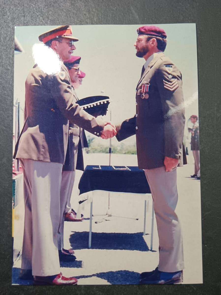 Special Forces Super Soldier - Mike West (SAS and Recce)Period Photograph