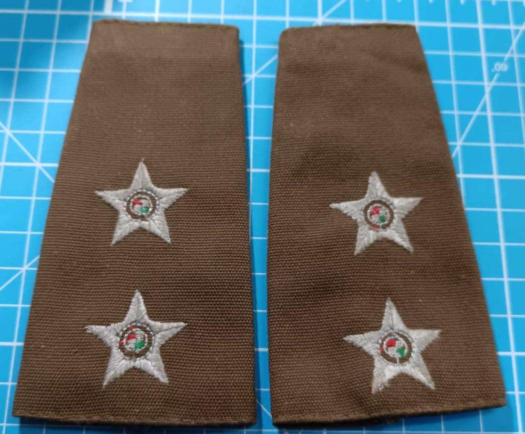 SADF - Lieutenant Slip on Ranks