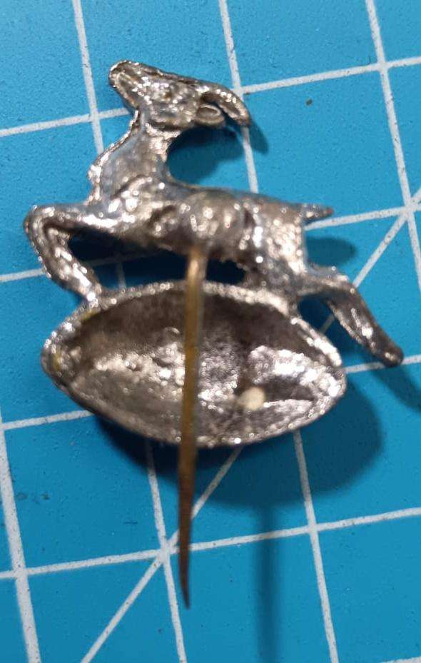 Vintage Springbok Rugby Pin Badge