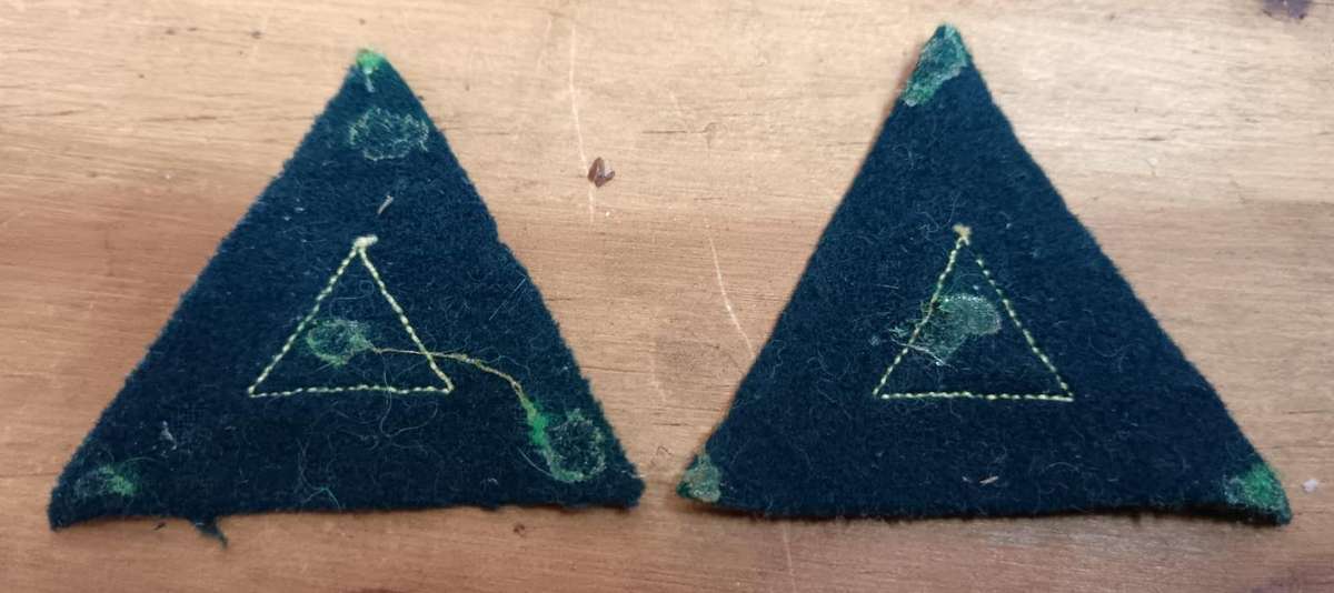 British: 6th South African Armoured Division Formation Badges