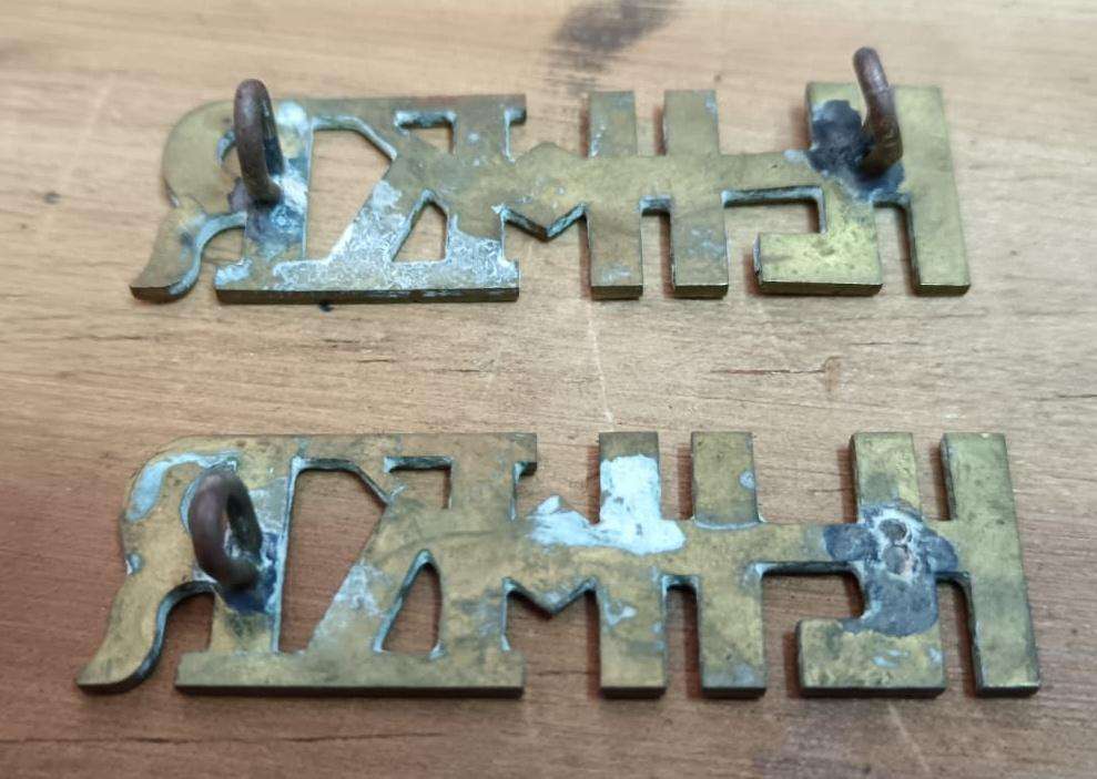 SADF - Imperial Light Horse Kimberley Regiment Shoulder Titles