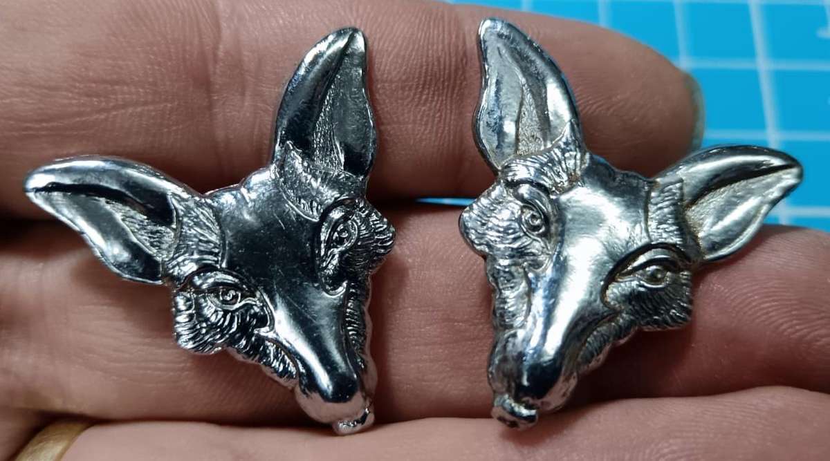 SADF - Intelligence Collar Badges