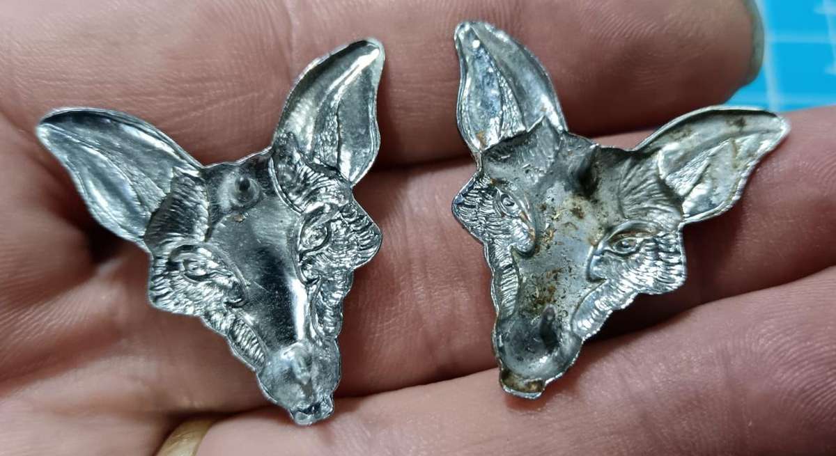 SADF - Intelligence Collar Badges