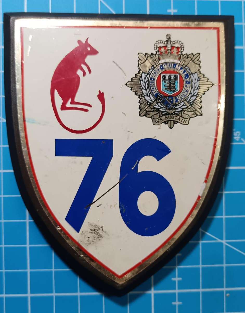 International - United Kingdom Army Plaque ( Desert Rats )