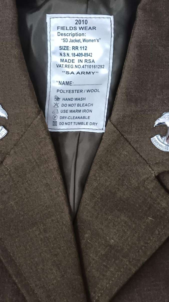 SANDF - Ladies Personnel Services Step Out Jacket ( Top Condition )