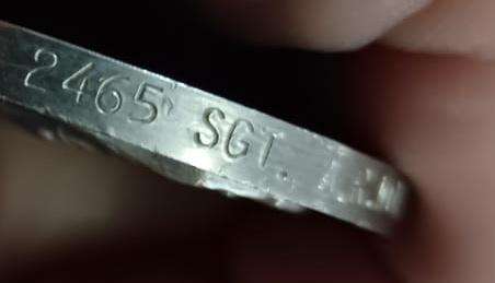 Full Size SADF/Rhodesia 10 Year Service Full Size Group: 2465 SGT A.R.Wohlters