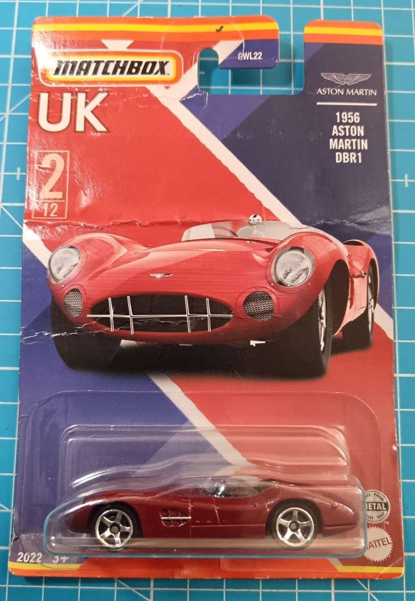 Matchbox Diecast on Card