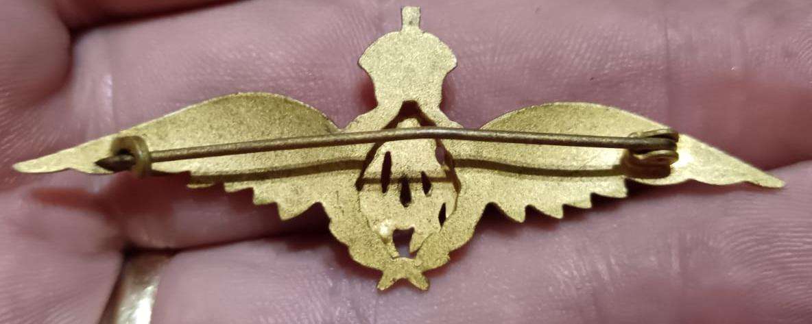 World War Two Era Royal Air-Force Sweetheart Brooch