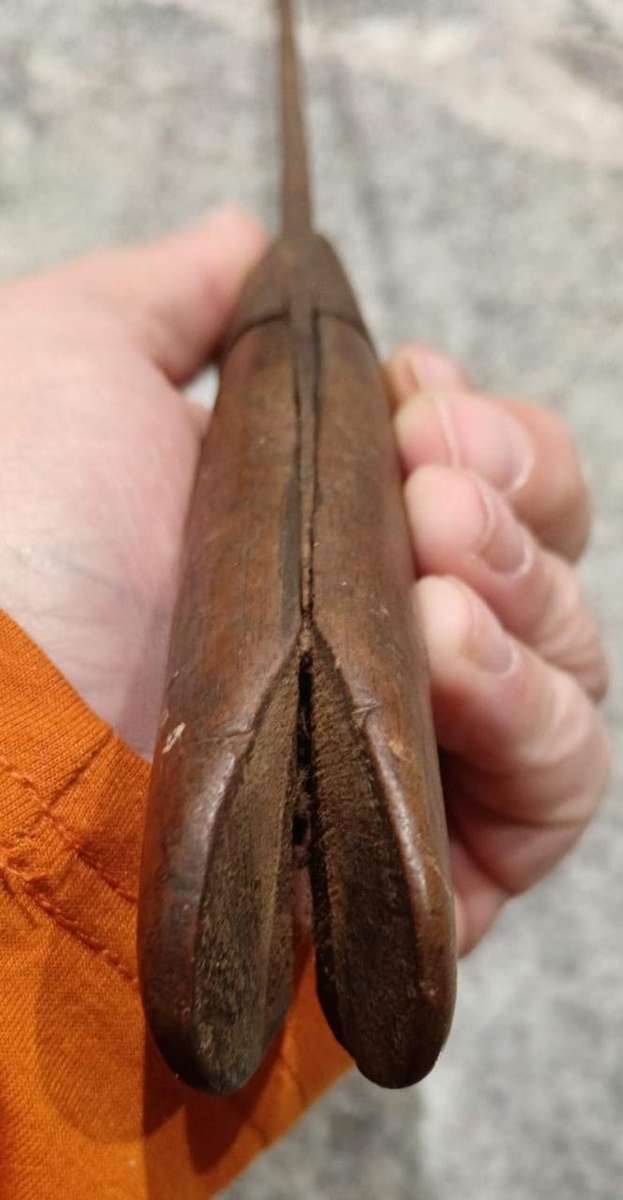 Vintage Uzbekistan Turkestan Central Asian Shashka Sword ( No Scabbard )