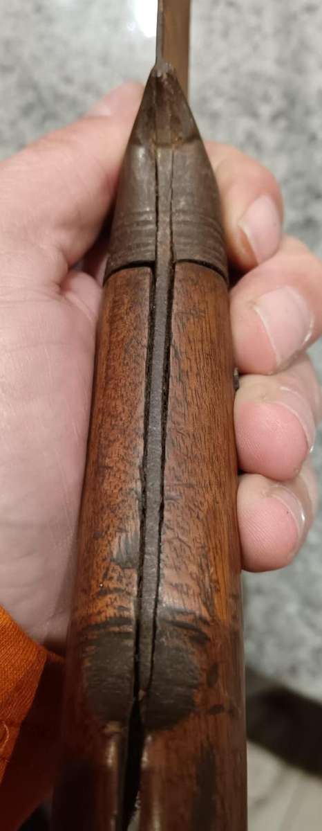 Vintage Uzbekistan Turkestan Central Asian Shashka Sword ( No Scabbard )