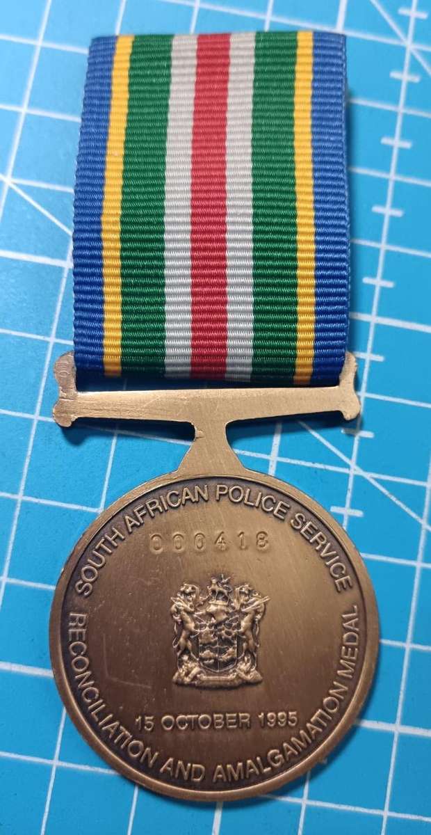 SAPS - 1995 Reconciliation Medal - Full Size